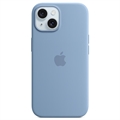 Custodia in Silicone per iPhone 15 Apple con MagSafe MT0Y3ZM/A - Blu inverno
