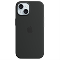 Custodia in Silicone per iPhone 15 Plus Apple con MagSafe MT103ZM/A - Nera