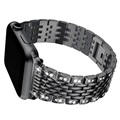 Cinturino Glam per Apple Watch Series 5/4/3/2/1 - 40mm, 38mm - Nero