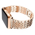 Cinturino Glam per Apple Watch Series 5/4/3/2/1 - 40mm, 38mm - Rosa Oro