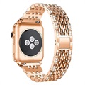 Cinturino Glam per Apple Watch Series 5/4/3/2/1 - 44mm, 42mm - Rosa Oro