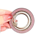 Supporto ad anello antistress Glitter MagSafe - Rosa