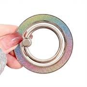 Supporto ad anello antistress MagSafe con glitter - Arcobaleno