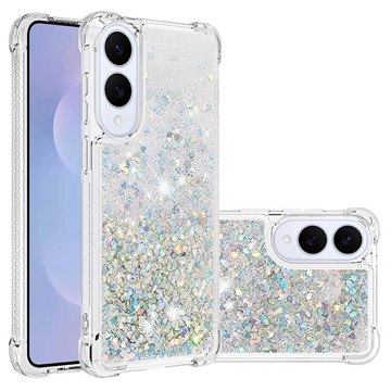 Custodia in TPU Samsung Galaxy S25 Edge Glitter Quicksand