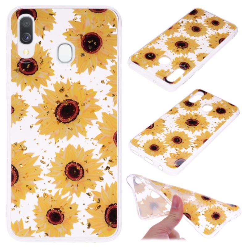Custodia in TPU Glittery Ultra Slim per Samsung Galaxy A40