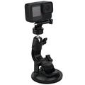 Supporto a ventosa per GoPro/action cam con regolazione a 360° per auto e barche