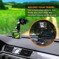 Supporto a ventosa per GoPro/action cam con regolazione a 360° per auto e barche