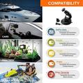 Supporto a ventosa per GoPro/action cam con regolazione a 360° per auto e barche