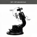 Supporto a ventosa per GoPro/action cam con regolazione a 360° per auto e barche