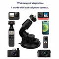 Supporto a ventosa per GoPro/action cam con regolazione a 360° per auto e barche