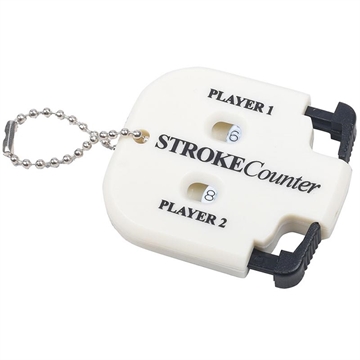 Segnapunti da golf per 2 giocatori - Manuale - Bianco