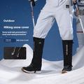 Golovejoy HX39 Ghette impermeabili per gambe - Fodera in feltro per escursioni, arrampicate e sci - L - Blu / Nero