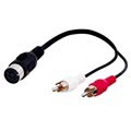 Cavo Adattatore Goobay 5 Pin DIN /2x RCA - 0.2m