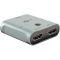 Switch HDMI 2-in-1 Goobay - 8K@60Hz - Grigio