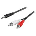 Cavo Adattatore Audio Goobay da 3.5mm / 2 x RCA - 1.5m