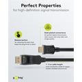 Cavo Goobay da DisplayPort a HDMI 4K per proiettori, TV e PC - 2m - Nero