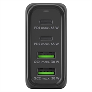 Caricabatterie rapido multiporta Goobay 68W PD GaN