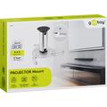 Supporto da soffitto per proiettore Goobay Basic - Argento