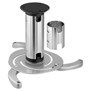 Supporto da soffitto per proiettore Goobay Basic - Argento