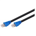Goobay CAT 6 U/UTP Outdoor LAN Cable - 10m - Black