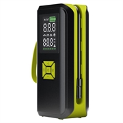 Compressore a batteria Goobay con funzione power bank e luce LED - 150PSI/82W