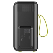 Compressore a batteria Goobay con funzione power bank e luce LED - 150PSI/82W