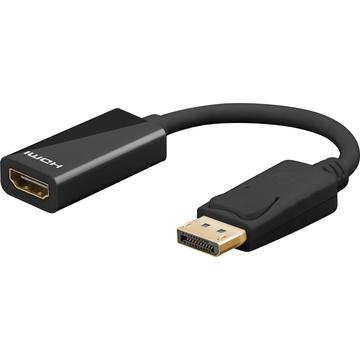Goobay Cavo adattatore da DisplayPort a HDMI - 8K/60Hz - Nero