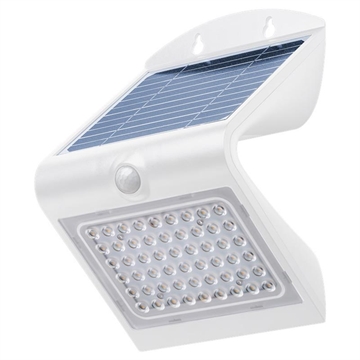 Goobay LED Applique solari con sensore di movimento - 4W - Bianco