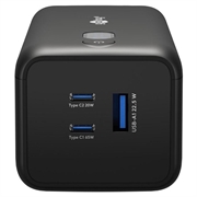 Power bank per laptop Goobay da 20000mAh - 65W - Nero