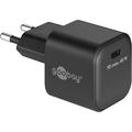 Caricabatterie rapido Goobay Nano 45W USB-C PD GaN - Nero