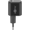 Caricabatterie rapido Goobay Nano 45W USB-C PD GaN - Nero