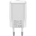 Caricabatterie rapido Goobay Nano 45W USB-C PD GaN - Bianco