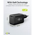 Caricabatterie rapido Goobay Nano 65W USB-C PD GaN