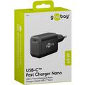 Caricabatterie rapido Goobay Nano 65W USB-C PD GaN