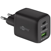 Goobay Nano 65W USB-C PD GaN Caricabatterie rapido multiporta