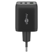 Goobay Nano 65W USB-C PD GaN Caricabatterie rapido multiporta