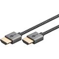 Goobay Plus Slim Cavo HDMI ad alta velocità con Ethernet - 2m