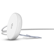 Caricabatterie wireless magnetico Goobay Qi 2.2 da 25W con supporto - Bianco