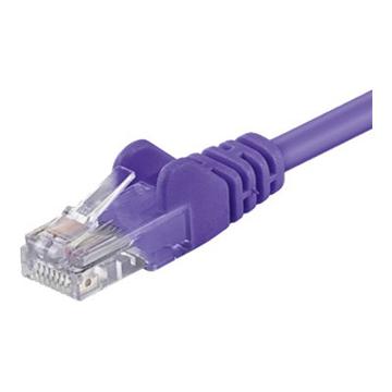 Goobay Cavo di rete RJ45 UTP CAT 5e - 1 m - Viola