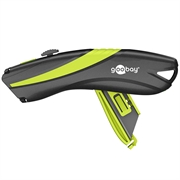 Coltello di sicurezza Goobay - Nero / Verde
