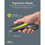 Coltello di sicurezza Goobay - Nero / Verde