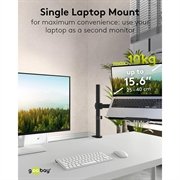 Supporto singolo per laptop Goobay - Laptop da 10-15.6"