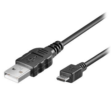 Cavo Goobay USB 2.0 / MicroUSB - Nero