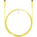 Goobay Cavo in silicone USB-C - 1.5m, 60W - Giallo