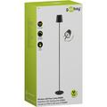 Lampada da terra a LED wireless Goobay XL 122cm - RGBW, 220lm, IP44, ricaricabile - Nera