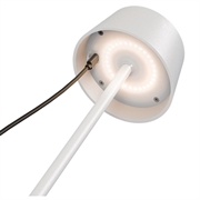 Lampada da tavolo solare a LED wireless Goobay - Bianca