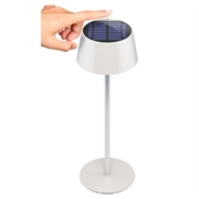 Lampada da tavolo solare a LED wireless Goobay - Bianca
