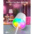 Lampada da tavolo LED wireless Goobay RGBW con comando touch - 38cm - Bianca