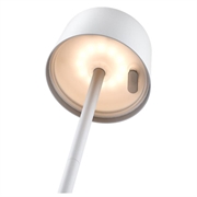 Lampada da tavolo LED wireless Goobay - Taglia S - Bianca