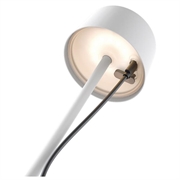 Lampada da tavolo LED wireless Goobay - Taglia S - Bianca